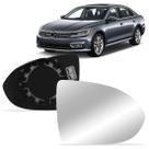 Lente Retrovisor Com Aquecimento Para Passat 2016 A 2020