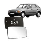 Lente retrovisor com base escort com controle lado direito