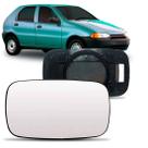 Lente Retrovisor Com Base Fiat Palio 1996 A 2000 Uno Fire