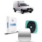Lente retrovisor com base fiorino 12 em diante lado esquerdo