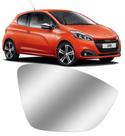 Lente retrovisor com base peugeot 208 2012 diante ld direito