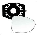 Lente Retrovisor Direito Com Base Metalizada Fiat Idea 2011 até 2016