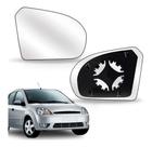 Lente Retrovisor Fiesta 2003 A 2010 Ka 2008 Com Base