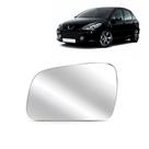 Lente retrovisor peugeot 307 ano 2001 a 2012 asférico