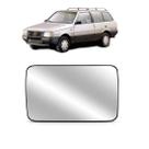 Lente Retrovisor Uno Elba 1991 A 1998 Com Base
