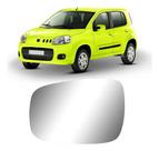 Lente Retrovisor UNO VIVACE 2010 a 2017 Convexa SEM BASE