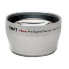 Lente Swat Tele 43mm 2.0X AF Telefoto Alta Definição (Prata)