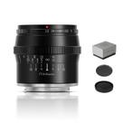 Lente Tartisan 50mm F1.2 APS-C com foco manual para câmeras MFT