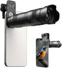 Lente Teleobjetiva MIAO LAB 28X HD com Clipe Universal