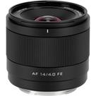 Lente Ultra Grande Angular Viltrox AF 14mm F4 FE Full Frame para Câmeras Sony E Mount
