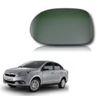 Lente Vidro Espelho Retrovisor Fiat Gran Siena - Esquerdo 97135