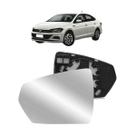 Lente Vidro Retrovisor VW Virtus Polo 17/... Esquerdo EB957