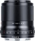 Lente VILTROX 56mm f/1.4 F1.4 Z Mount para Nikon Zfc Z50 Z6 ii Z7 ii Z5