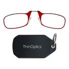 Lentes de Lectura ThinOptics Rectangulares con Estuche para Llaveros