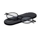 Lentes de Lectura ThinOptics Redondos Negros Fuerza 1.00