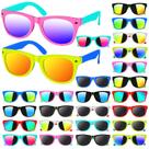 Lentes de Sol AGGKKY para Niños Neón Paquete al por Mayor UV400 Protección 24 Piezas