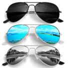 Lentes de Sol ANZIW Piloto Marco Metálico Polarizados UV400 para Hombres y Mujeres Lentes de Sol ANZIW Piloto Marco Metálico Polarizados UV400 para Hombres y Mujeres