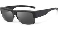 Lentes de Sol CAXMAN Polarizados para Usar Sobre los Anteojos con Lentes Súper Oscuros