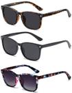 Lentes de Sol DUSHINE Polarizados para Mujer Protección UV400 (Paquete de 3)
