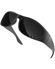 Lentes de sol grinderPUNCH Súper Oscuros Polarizados Estilo Biker Negro