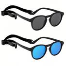 Lentes de Sol Polarizados para Bebés HXS 0-24 Meses con Correa, Paquete de 2