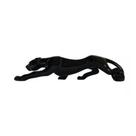 Leopardo 39 cm Resina Escultura Decorativa Estatua Pantera Casa
