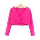 Leotardo De Dança De Manga Longa Para Meninas, Top Pullover Para Prática De Inverno Em Aulas De