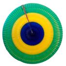 Leque Arco-íris Copa Decorativo - 88 cm - Nº 03 - 1 unidade - Rizzo