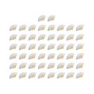 Leque De Mão Dobrável De Bambu 1-50 Peças Personalizável Para Decoração De Casamento, Festa,