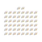 Leque De Papel Branco Dobrável 70-10PCS Personalizado Com Gravação Elegante E Portátil Para Festas E