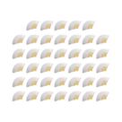 Leque De Papel De Bambu Branco DIY 1-50 Peças Para Adultos E Crianças Prática De Caligrafia Pintura