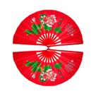 Leque De Performance Em Bambu Preto Para Tai Chi, Mãos Direita E Esquerda, Artes Marciais, Kung Fu,