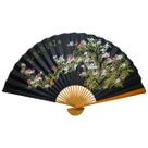 Leque Decoração Parede Gigante 160 cm Preto Sakura