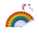 Leque Grande Colorido - Decoração, Festa e Verão