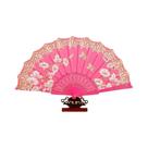 Leque Portátil Dobrável Elegante Estilo Chinês Para Dança De Verão Feminino, Leque Decorativo Antigo