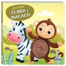 Ler e tocar - Zebra e macaco