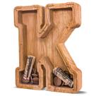 Letra de madeira Piggy Bank JOOMLAFLY para crianças personalizada