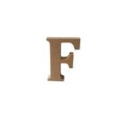 Letra F 9cm de altura mdf 18mm Letra F 9cm de altura mdf 18mm