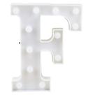 Letra LED Decoração Festa - F - 01 unidade