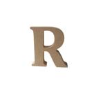 Letra R 9cm de altura mdf 18mm