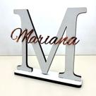 Letras de Mesa em mdf 15cm de Altura - Decoração
