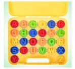 Letras de ovos combinando 26 unidades de reconhecimento de cores do alfabeto ABC