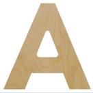 letras do alfabeto personalizadas sem acabamento - MDF