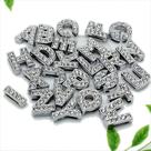 Letras em strass para customizar coleiras, pulseiras e colares - ( pacote 6 letras ) Letras em strass para customizar coleiras, pulseiras e colares - ( pacote 6 letras )