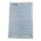 Letraset Decalque 25 X 38cm Letras Adesivas 10,4mm Altura
