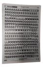 Letraset Decalque 25 X 38cm Letras Adesivas 13.0mm De Altura 721 Letraset Decalque 25 X 38cm Letras Adesivas 13.0mm De Altura 721
