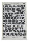 Letraset Decalque 25 X 38cm Letras Adesivas 20.3mm Altura 3886 Letraset Decalque 25 X 38cm Letras Adesivas 20.3mm Altura 3886