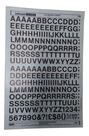 Letraset Decalque 25 X 38cm Letras Adesivas 26.9mm De Altura Letraset Decalque 25 X 38cm Letras Adesivas 26.9mm De Altura