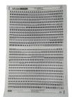 Letraset Decalque 25 X 38Cm Letras Adesivas 6.2Mm Altura