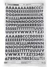 Letraset Folha 25 X 38Cm Letra Maiúscula Com 15.5mm Altura Letraset Folha 25 X 38Cm Letra Maiúscula Com 15.5mm Altura